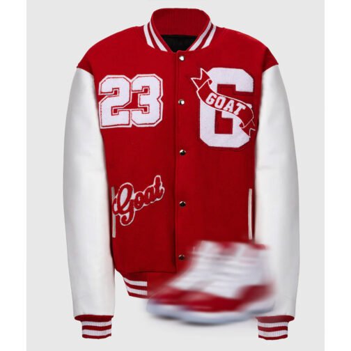 Goat 23 Varsity Jacket - Image 4