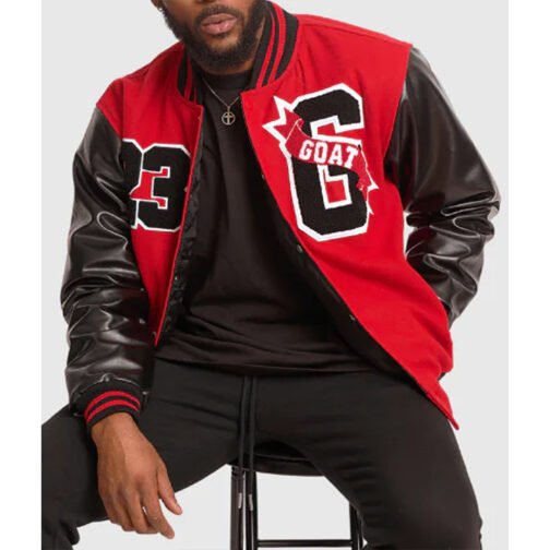 Goat 23 Varsity Jacket - Image 3