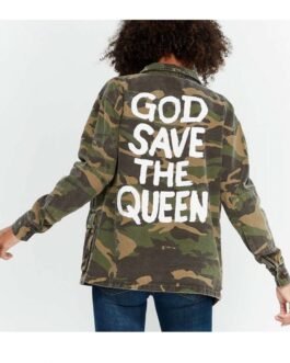 Army God Save The Queen Cotton Jacket