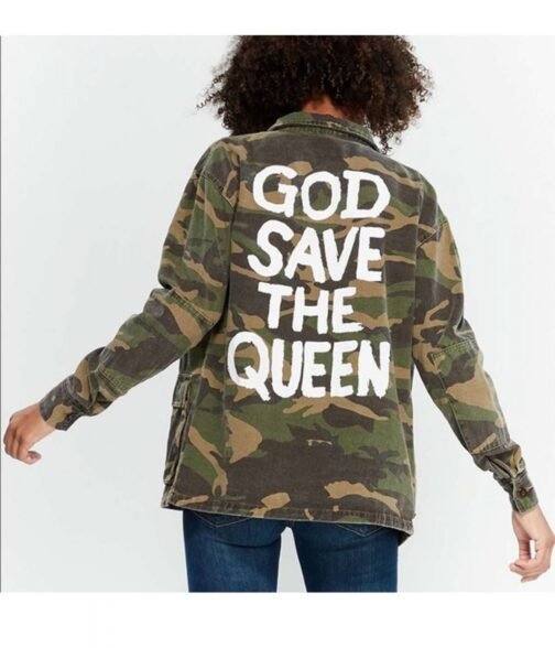 Army God Save The Queen Cotton Jacket