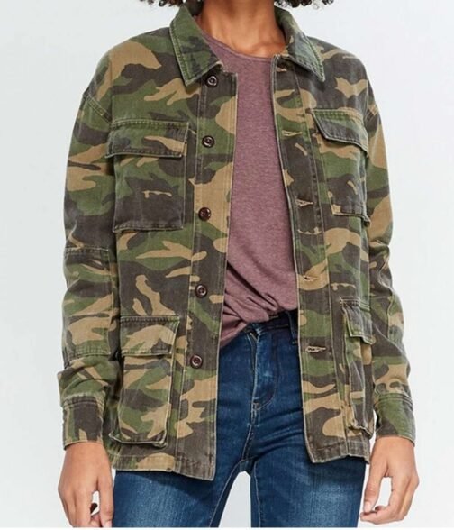 Army God Save The Queen Cotton Jacket - Image 2