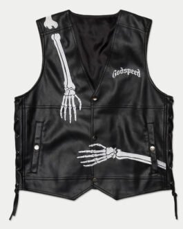 God Speed R.O.D Leather Vest