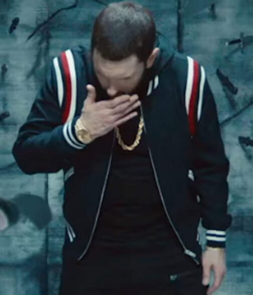 Juice WRLD Eminem Godzilla Bomber Jacket - Image 5