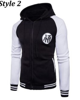 Goku Dragon Ball Zip Up Hoodie