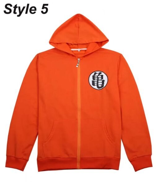 Goku Dragon Ball Zip Up Hoodie - Image 5
