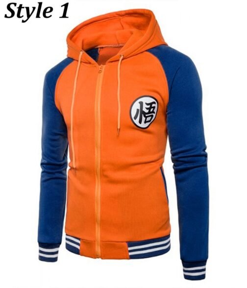 Goku Dragon Ball Zip Up Hoodie - Image 7