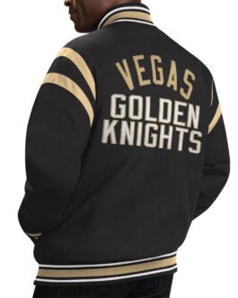 Golden Knights Tailback Black Varsity Jacket