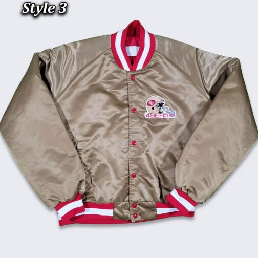 80’s San Francisco 49ers Bomber Jacket - Image 3