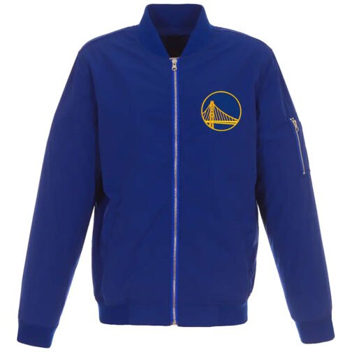 Golden State Warriors Bomber Nylon Lightweight Jacket