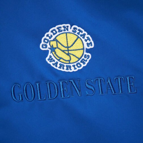Golden State Warriors OG 3.0 Lightweight Royal Satin Jacket - Image 6