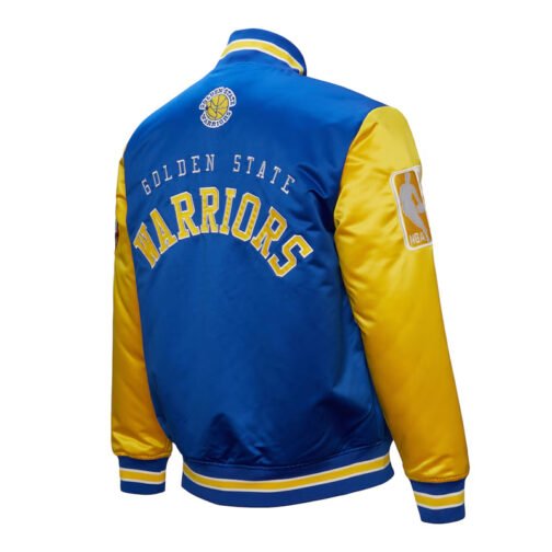 Primetime Golden State Warriors Royal and Gold Jacket - Image 2