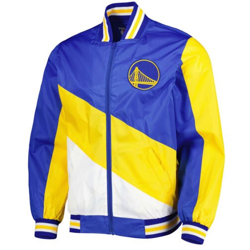 Golden State Warriors Ripstop Royal Jacket