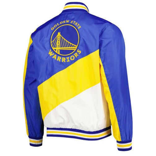 Golden State Warriors Ripstop Royal Jacket - Image 2