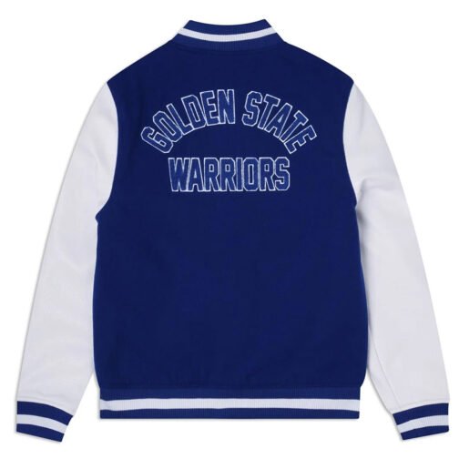 Golden State Warriors Western Conference Varsity Jacket - Image 2