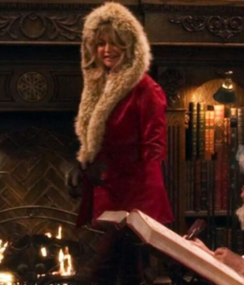 The Christmas Chronicles Goldie Hawn Red Jacket - Image 8