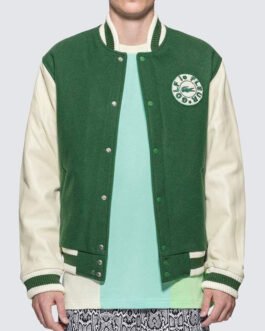 Lacoste Golf Le Fleur Green Jacket