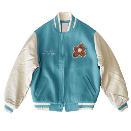 Golf Call Me If You Get Lost Varsity Jacket - Image 6