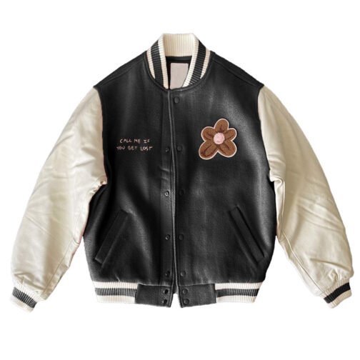 Golf Call Me If You Get Lost Varsity Jacket - Image 3