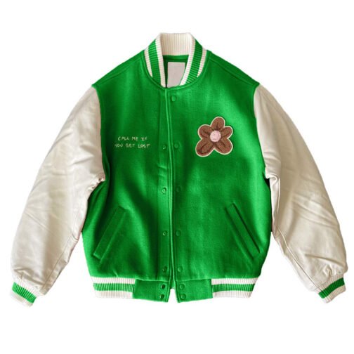 Golf Call Me If You Get Lost Varsity Jacket - Image 4