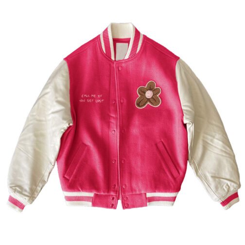 Golf Call Me If You Get Lost Varsity Jacket - Image 2