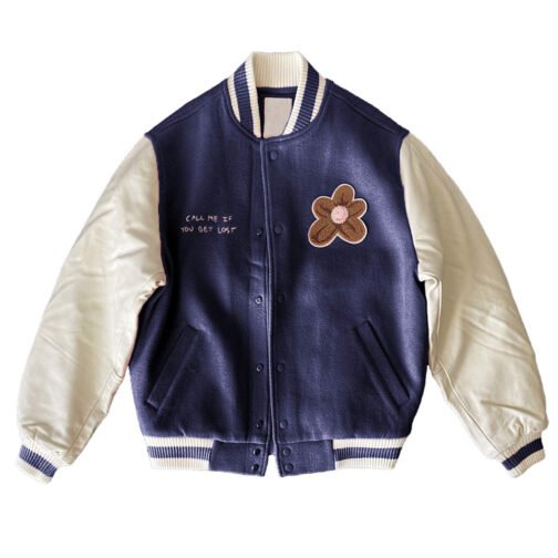 Golf Call Me If You Get Lost Varsity Jacket - Image 5