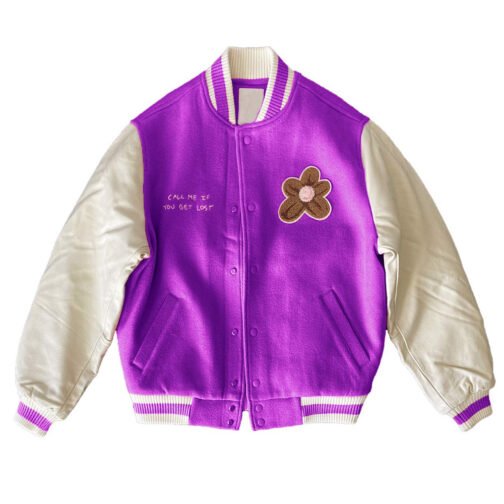 Golf Call Me If You Get Lost Varsity Jacket - Image 7