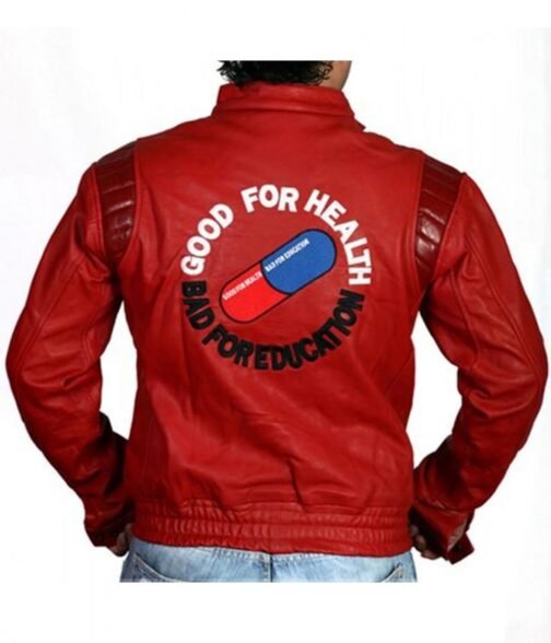 Motorcycle Akira Pill Leather Jacket - Image 8