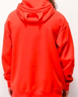 Horn Salem7 Goodie Red Fleece Hoodie
