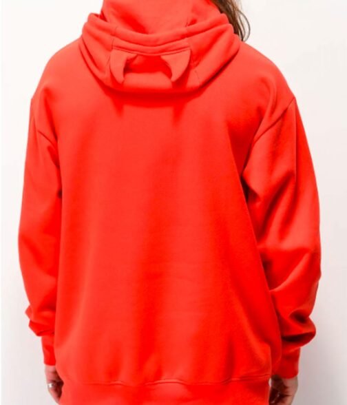 Horn Salem7 Goodie Red Fleece Hoodie - Image 2