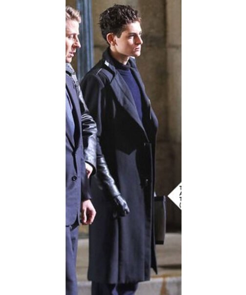 David Mazouz Gotham Season 5 Coat - Image 2