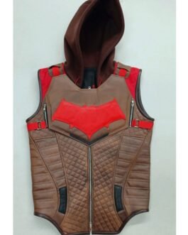 Red Hood Gotham Knights Hooded Vest