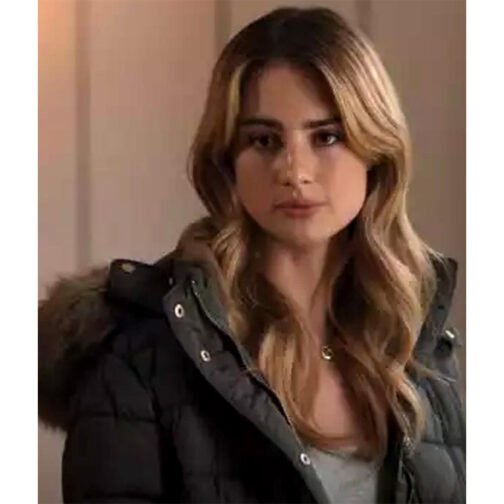 Grace Van Patten Tell Me Lies Hooded Jacket - Image 6