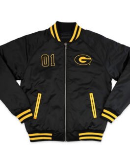 Grambling State University Black Baseball Jacket