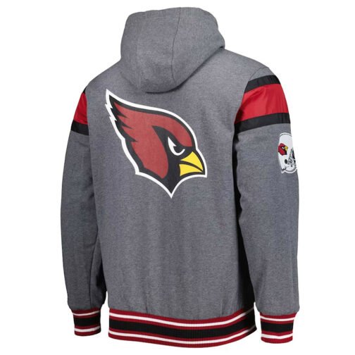 Gray Arizona Cardinals Extreme Hoodie - Image 2