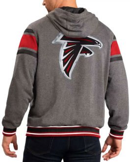 Gray Atlanta Falcons Extreme Hoodie