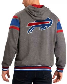 Gray Buffalo Bills Extreme Hoodie