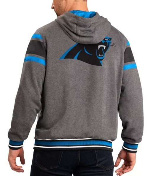 Gray Carolina Panthers Extreme Hoodie - Image 2