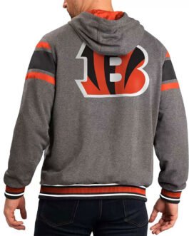Gray Cincinnati Bengals Extreme Hoodie