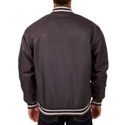 Detroit Lions Poly Twill Gray Jacket - Image 2
