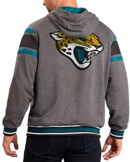 Gray Jacksonville Jaguars Extreme Hoodie