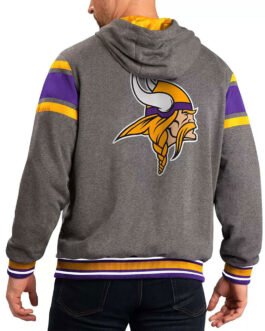 Gray Minnesota Vikings Extreme Hoodie