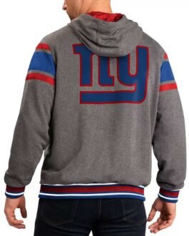 Gray New York Giants Extreme Hoodie