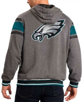 Gray Philadelphia Eagles Extreme Hoodie