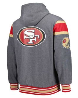 Gray San Francisco 49ers Extreme Hoodie