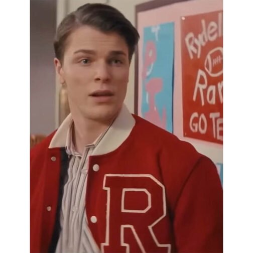 Rise of The Pink Ladies Grease Letterman Jacket - Image 9