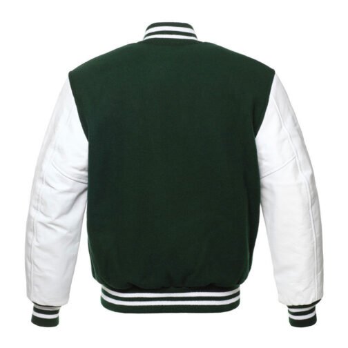 Varsity Wool and Leather Jacket - Image 21