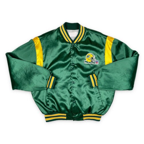 90’s Green Bay Packers Green Bomber Jacket