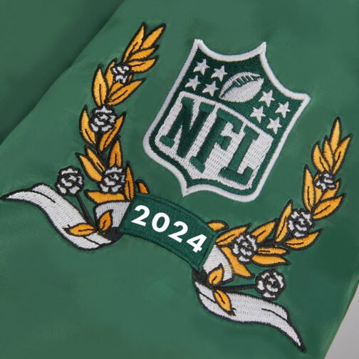 Green Bay Packers Board Bomber Jacket - Image 3