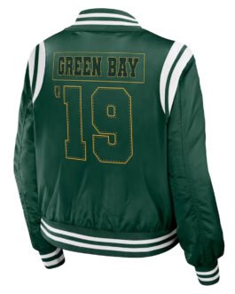 Green Bay Packers Bomber Full-Zip Jacket
