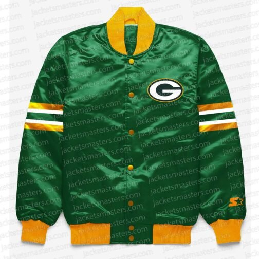 Green Bay Packers Button Down Green Jacket